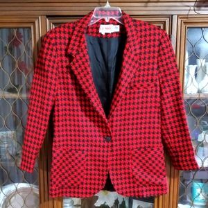 '80s Vintage "EMO" Wool Blazer